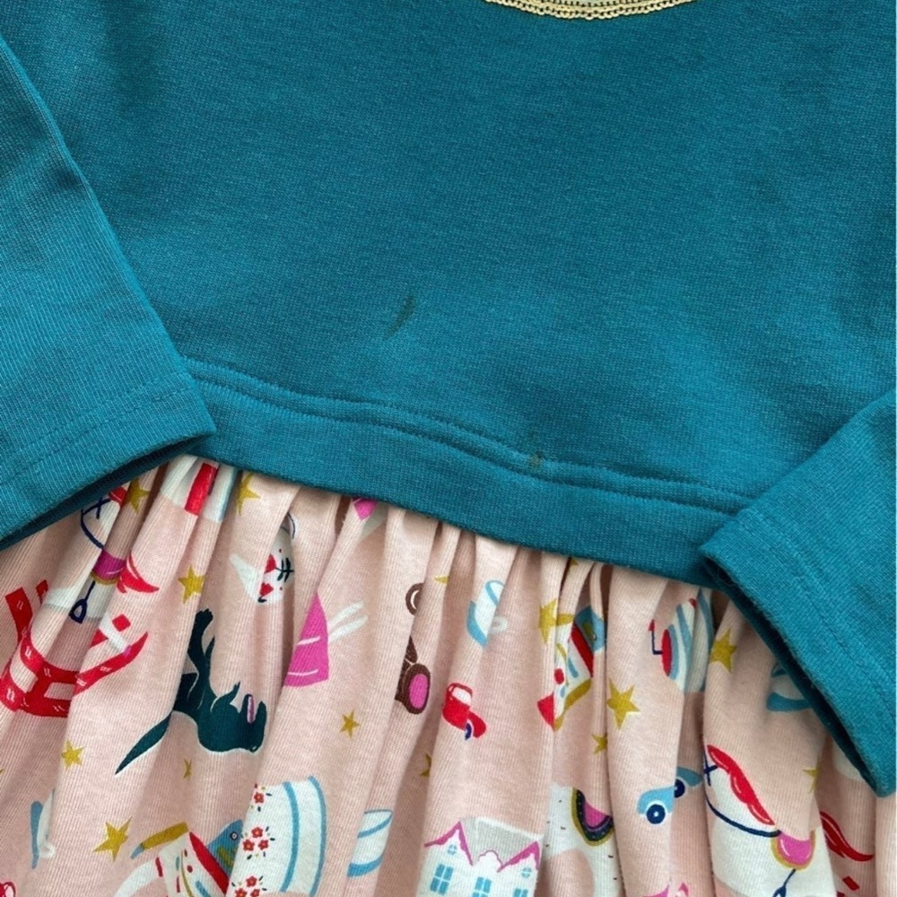 Mini Boden Girls Holiday Dress size 9/10 - Picture 4 of 4